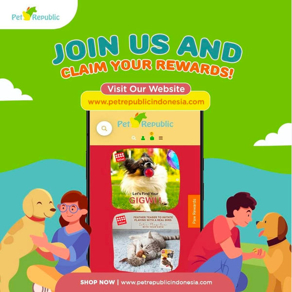 PAW Rewards for you ! Pet Republic Indonesia