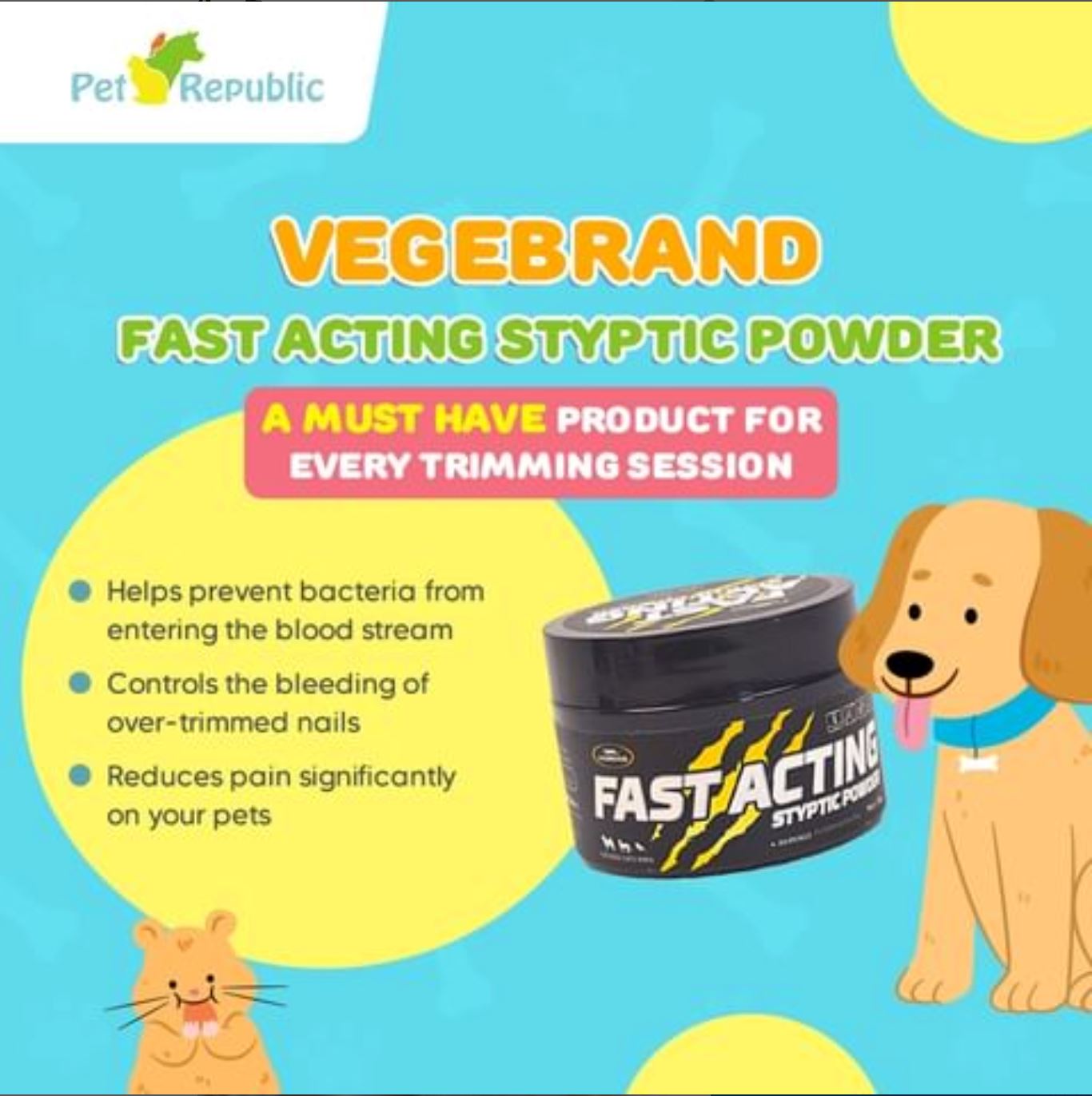 WAJIB Punya ! STOP Bleeding untuk Grooming di rumah