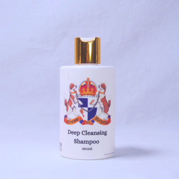 CROWNROYALE Shampoo Anjing Kucing Deep Cleansing 250ml Grooming Shampoo and Conditioner Crown Royale 