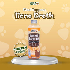 GULAPAWS Makanan Anjing Kucing Topper Chicken Bone Broth 250ml Frozen Food Gulapaws 