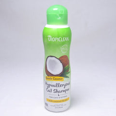 TROPICLEAN Hypoallergenic Gentle Coconut Cat Shampoo 355ml Hobi & Koleksi > Perawatan Hewan > Grooming Hewan Tropiclean 