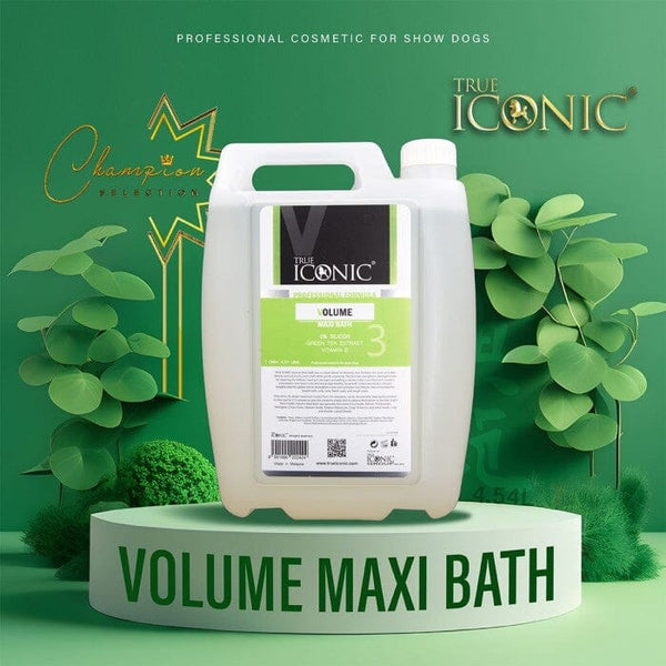 TRUEICONIC Shampoo Premium Volume MAXI Bath 4.5L Pet Shampoo And Conditioner Pet Republic Indonesia 