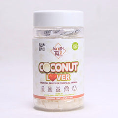 WORMTAIL Snack Hamster Sugar Rabbit Coconut Flakes 50gr Small Animal Snack Pet Republic Indonesia 