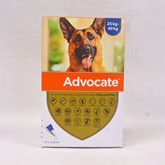 BAYER Advocate For XLarge Dog 25kg+ 1pcs Grooming Medicated Care Bayer 