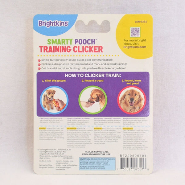 BRIGHTKINS Smarty Pooch Training Clicker HOTDOG Hobi & Koleksi > Perawatan Hewan > Mainan Hewan Pet Republic Indonesia 