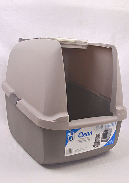 CATIT 50722 Hooded Cat Pan Warm Grey– Pet Republic Indonesia