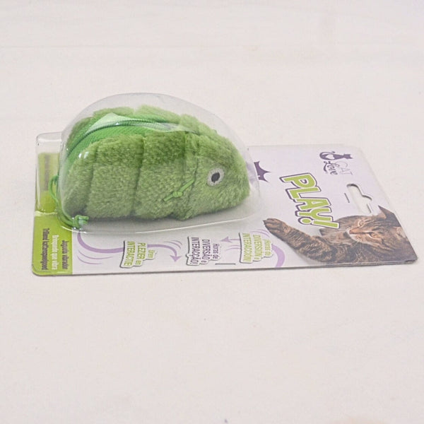 CATIT Mainan Kucing Love Play Vibrating Caterpillar– Pet Republic Indonesia