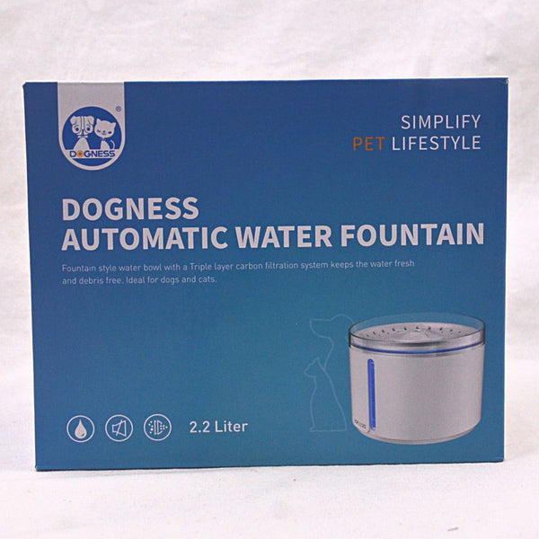 DOGNESS D09 Automatic Water Fountain Plus Adaptor 2,2 Liter Pet