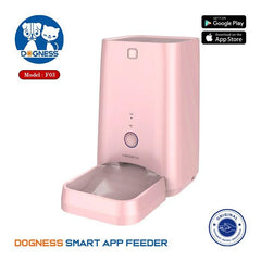 DOGNESS Smart Feeder with Wifi 6L Pet Bowl Dogness Pink 