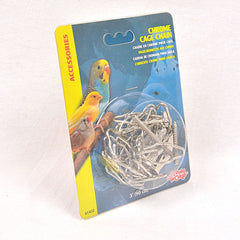 LIVINGWORLD Chrome Cage Chain 3ft Nickel Plated Bird Supplies Living World 