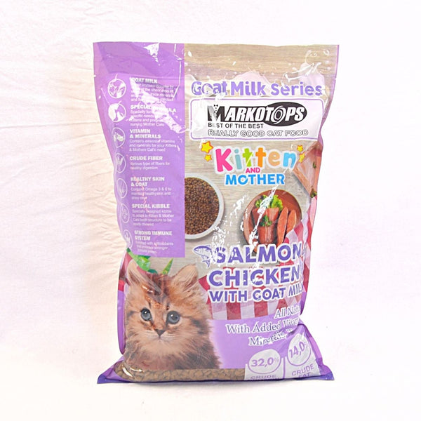 MARKOTOPS Dry Cat Food Kitten Salmon and Chicken With Goat Milk 1kg Pet Republic Indonesia 