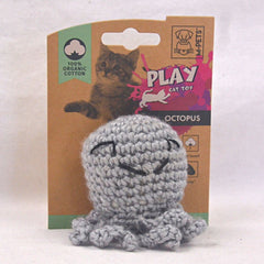 MPETS Octopus Organic Cotton Toys Cat Toy MPets Grey 