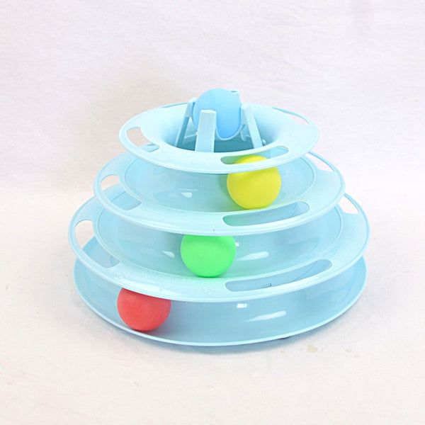 NOONA Tower Cat Circular Toy Blue Cat Toy Noona 