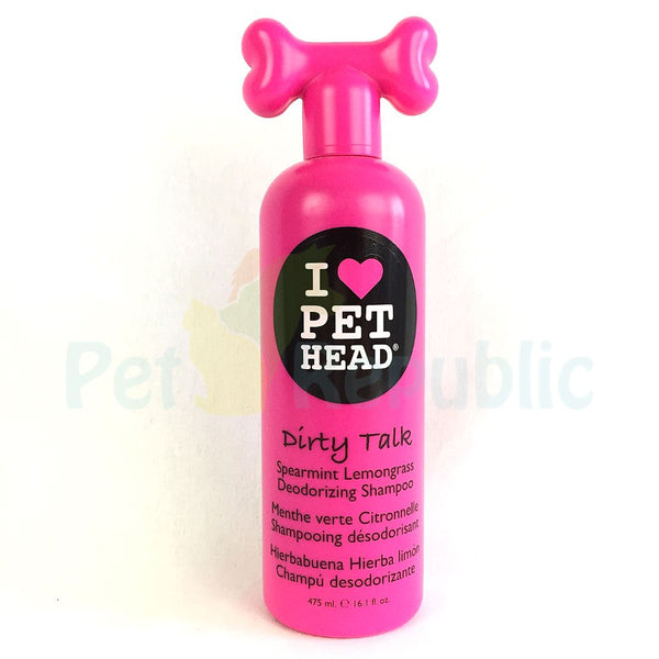 Pet Head Dirty Talk Deodorizing Shampoo 16.1oz - Pet Republic Jakarta