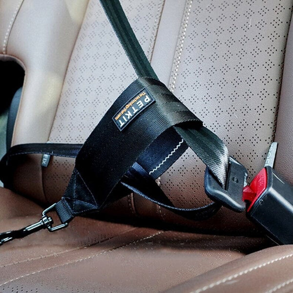 PETKIT Tali Anjing Pengaman Car Seatbelt Black– Pet Republic Indonesia