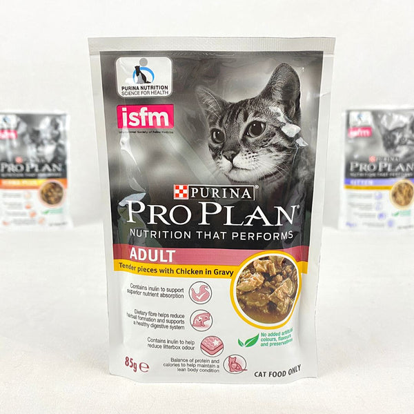 PROPLAN Pouch Adult Cat Chicken 85gr– Pet Republic Indonesia