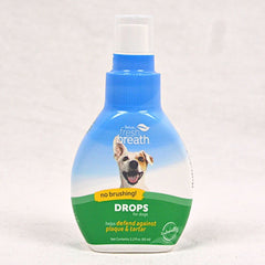 TROPICLEAN TRO770 Fresh Breath Drops For Dog 65ml Grooming Pet Care Tropiclean 