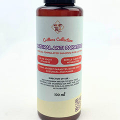 WORMTAIL Shampoo Kelinci Marmut Critter Natural Anti Parasites 100ml