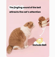 PURLAB Mainan Kucing Capybara Bath Cat Toy