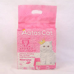 AATAS Cat Kofu Klump Tofu Cat Litter Peach 6L Cat Sanitation Aatas Cat Watermelon 