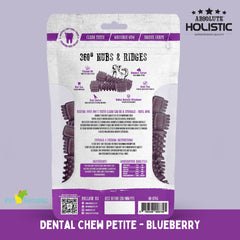 ABSOLUTE Holistic Snack Anjing Dental Chew Blueberry 160g Dog Dental Snack Tidak ada merek 