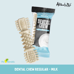 ABSOLUTE Holistic Snack Anjing Dental Chew Milk 25gr 1pcs Dog Dental Snack Absolute Holistic 