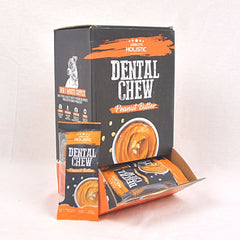 ABSOLUTE Holistic Snack Anjing Dental Chew Peanut Butter 25gr 1pcs Dog Dental Snack Tidak ada merek 