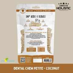 ABSOLUTE Holistic Snack Dental Chew Coconut 160g Dog Dental Snack Tidak ada merek 