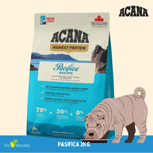 ACANA Makanan Anjing Dog Pasifica 2kg Dog Food Dry Tidak ada merek 