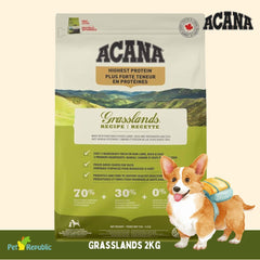 ACANA Makanan Anjing Grasslands 2kg Dog Food Dry Tidak ada merek 