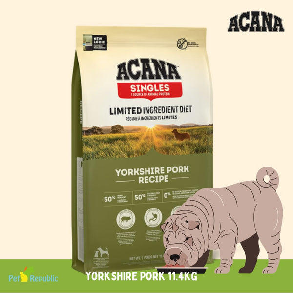 ACANA Makanan Anjing Yorkshire PORK 11.4kg no type Tidak ada merek 