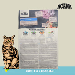 ACANA Makanan Kucing Cat Bountiful Catch 1.8kg cat dry food Tidak ada merek 
