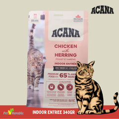 ACANA Makanan Kucing Cat Indoor Entree 340gr cat dry food Tidak ada merek 