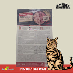 ACANA Makanan Kucing Cat Indoor Entree 340gr cat dry food Tidak ada merek 