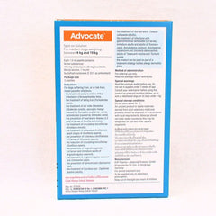 ADVOCATE Obat Kutu Anjing Parasit Medium Dog 4-10kg no type Tidak ada merek 