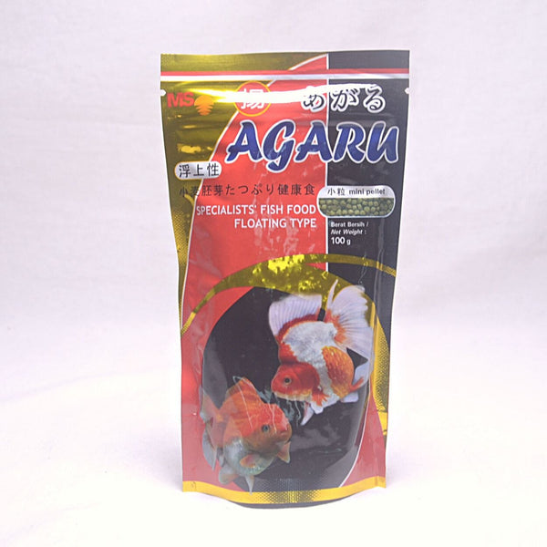 AGARU Makanan Ikan Floating Type Mini Pellet 100gr Fish Food MS Food 