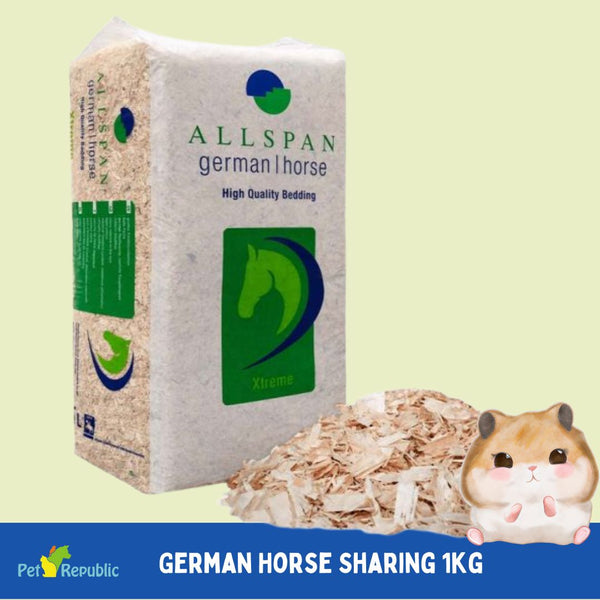 ALLSPAN Serbuk Kayu Impor German Horse Span Classic 500gr REPACK no type Tidak ada merek 