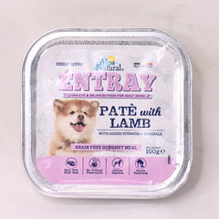 ALPSNATURAL Makanan Anjing Entray Pate with Lamb 100gr Dog Food Wet Alps Natural 