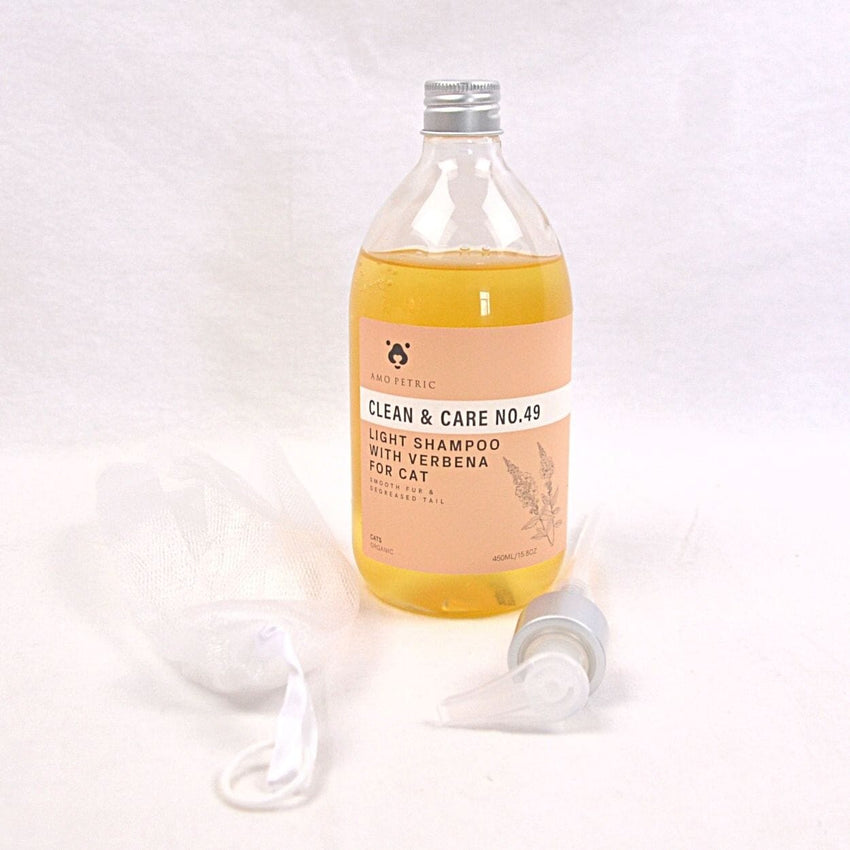 AMOPETRIC 49 Shampoo with Vervain Light Essential Oil for Cats 450ml no type Tidak ada merek 