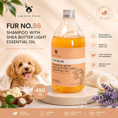AMOPETRIC 86 Shampoo with Shea Butter Light Essential Oil 450ml no type Tidak ada merek 