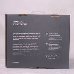 ANDIS Univeral Stainless Steel Combs 8 Piece Set no type Tidak ada merek 