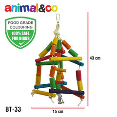 ANIMAL&CO BT33 Boredom Breakers for Bird 43cm no type Tidak ada merek 