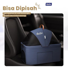 BELLO Pet Stroller Detachable Classic Lightweight SP02F2K Blue Pet Bag and Stroller Bello 