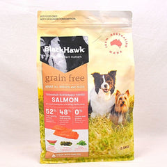 BLACKHAWK Makanan Anjing Grain Free Australian Salmon 2,5kg no type Tidak ada merek 