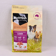 BLACKHAWK Makanan Anjing Grain Free Lamb 2,5kg no type Tidak ada merek 