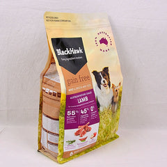 BLACKHAWK Makanan Anjing Grain Free Lamb 2,5kg no type Tidak ada merek 