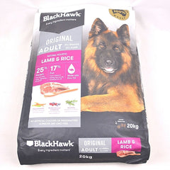 BLACKHAWK Makanan Anjing Holistic Dog Lamb and Rice 20kg no type Tidak ada merek 