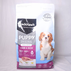 BLACKHAWK Makanan Anjing Puppy Small Breed Lamb and Rice 3kg Dog Food Dry Tidak ada merek 