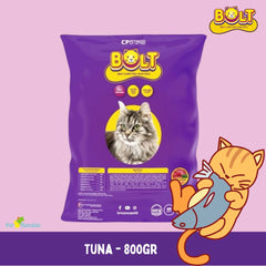 BOLT Makanan Kucing Tuna Cat Food Fish Kibble 800g no type Tidak ada merek 