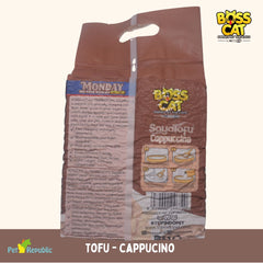 BOSSCAT Pasir Kucing Tofu Cat Litter Cappuccino 7L Cat Sanitation Tidak ada merek 